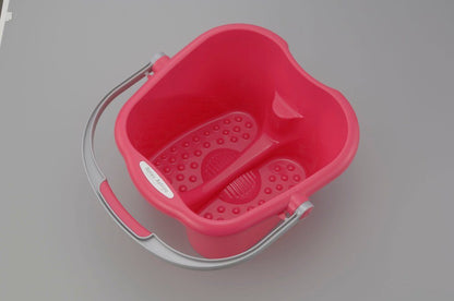 Inomata Chemistry 2503 Inomata Foot Bath, Relaxing, Cold Protection, Pink