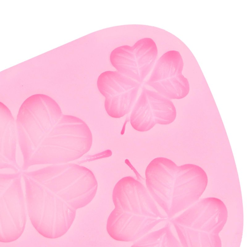 5Pcs St. Patrick's Day Silicone Molds, Shamrock Four-Leaf Clover Fondant Molds, Irish Hat Beard Beer Horseshoe Chocolate Baking Molds for Cake Decoration Cupcake Topper Candy Clay Resin