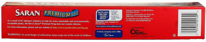 Saran Premium Plastic Wrap, 100 Sq Ft (Pack of 3)