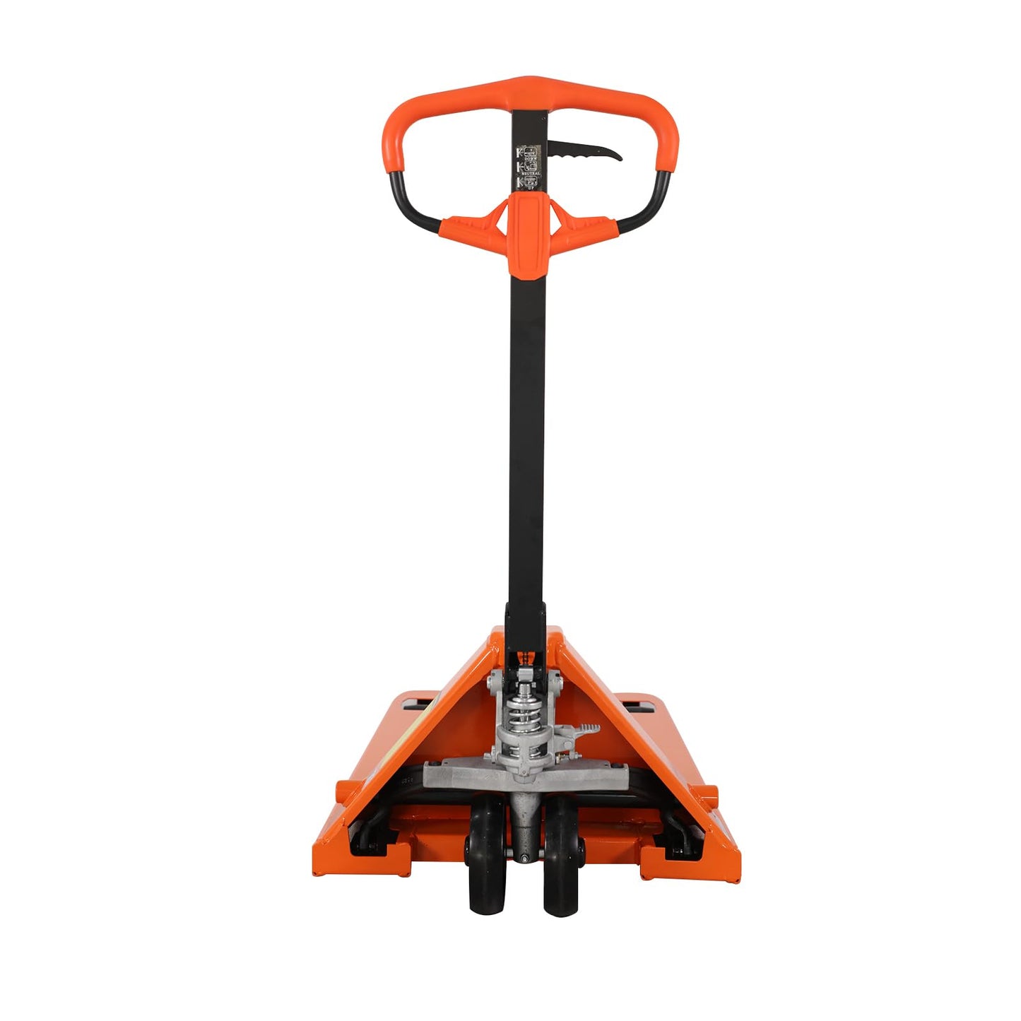 T Tory Carrier Pallet Jack, 5500 Lb. Capacity 21 x 48 Forks Mannual Pallet Truck, Hand Trucks with Replacement Load Wheels