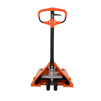 T Tory Carrier Pallet Jack, 5500 Lb. Capacity 21 x 48 Forks Mannual Pallet Truck, Hand Trucks with Replacement Load Wheels