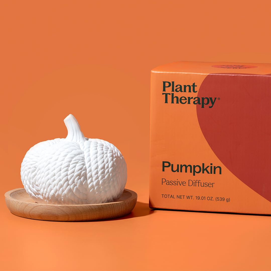 Plant Therapy Passive Lotus Flower Aromatherapy Diffuser - A Chic and Natural Home, Office, and Travel Essential Oil Diffuser