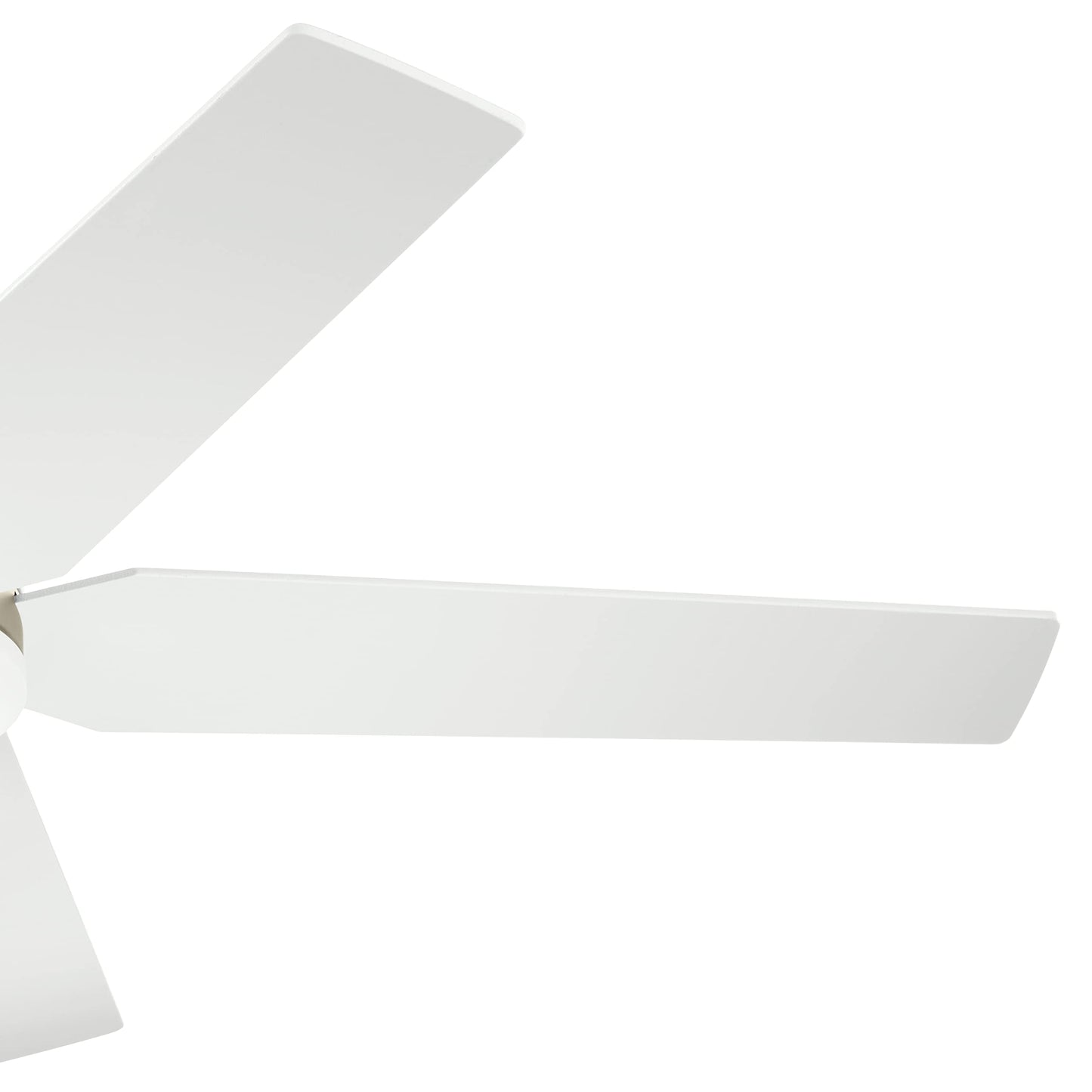 Kichler Maeve 52 inch LED Ceiling Fan with Satin Etched Cased Opal Glass in Matte White with Matte White Blades