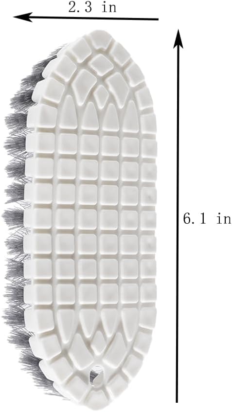 ChenShuo Multi-Purpose Heavy Duty Scrub Brush, Hand Held Stiff Bristle Brush, 2 Pack