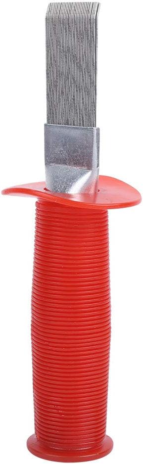 AC Fin Cleaning Tool - Air Conditioner Fin Comb, Stainless Steel Refrigerator Condenser Coil Straightener, Manual