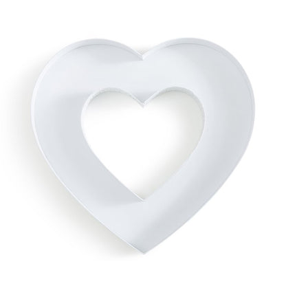 Soul & Lane Fillable Cardboard Heart-Shaped Box for Charcuterie and Candy, Paper Mache Decor Tray for Birthday Parties, Weddings - Heart
