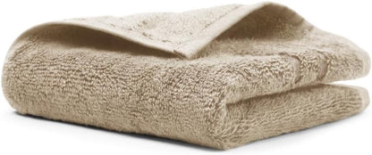 12"x12" Cariloha Washcloth | Stone | | Turkish Cotton & Viscose Material Blend | Extra Smooth, Odor Resistant