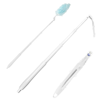 KeFanta Heavy Duty Duster Handles Replacement Compatible with Swiffer Duster Refills, Extendable Handle, Adjustable Length (1Pcs)