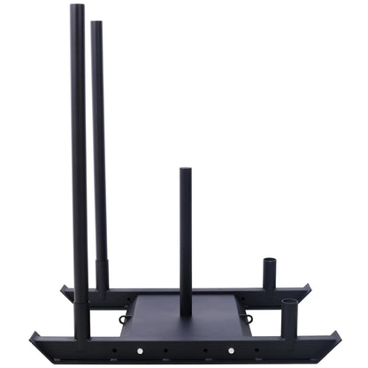 Weight Training Pull Sled, Steel Workout Equipment for Athletic Exercise and Speed Improvement