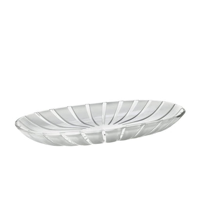 Guzzini Grace Transparent 15 x 7.5 Inch Serving Tray