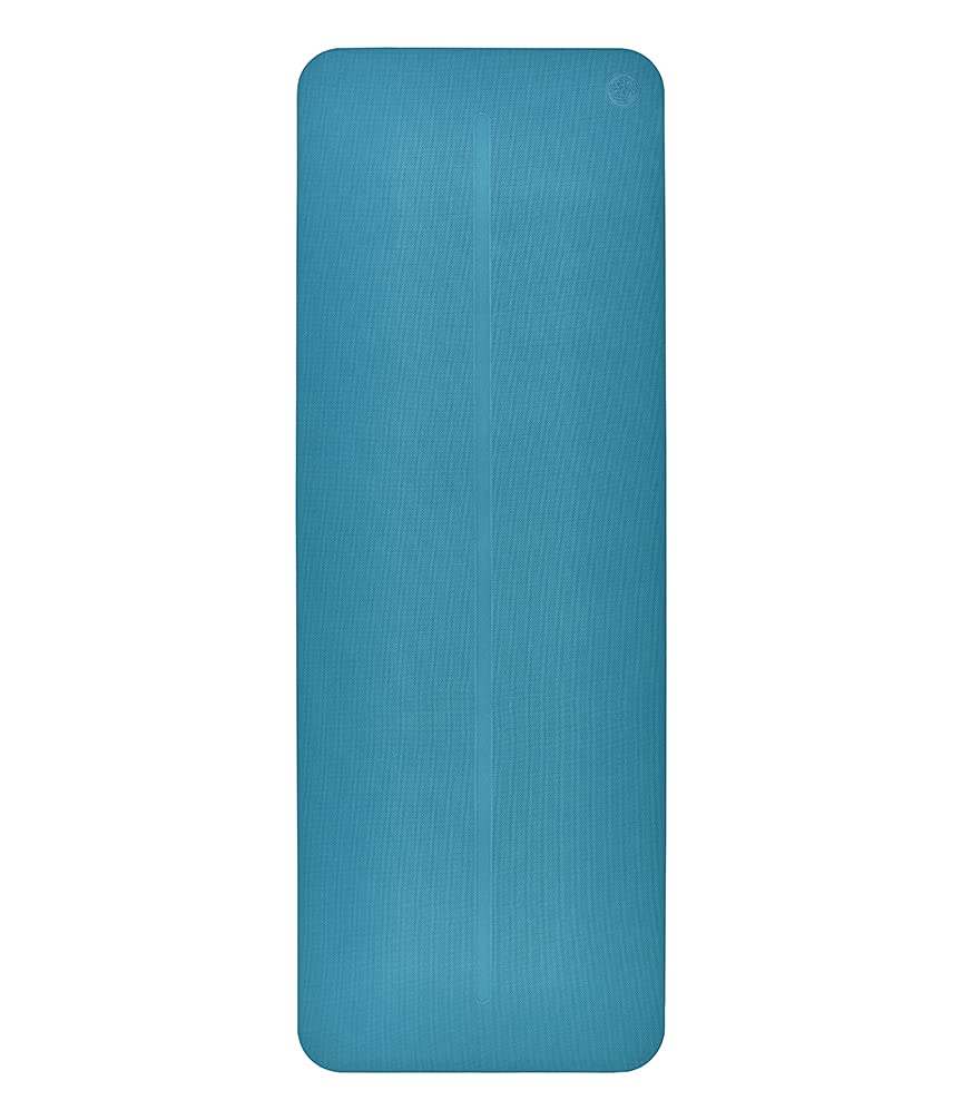 Manduka Begin Yoga Mat 68" - 5mm Cushioning | Comfortable, Lightweight & Reversible with Alignment Stripe | Budget-Friendly | 68 x 24 inches