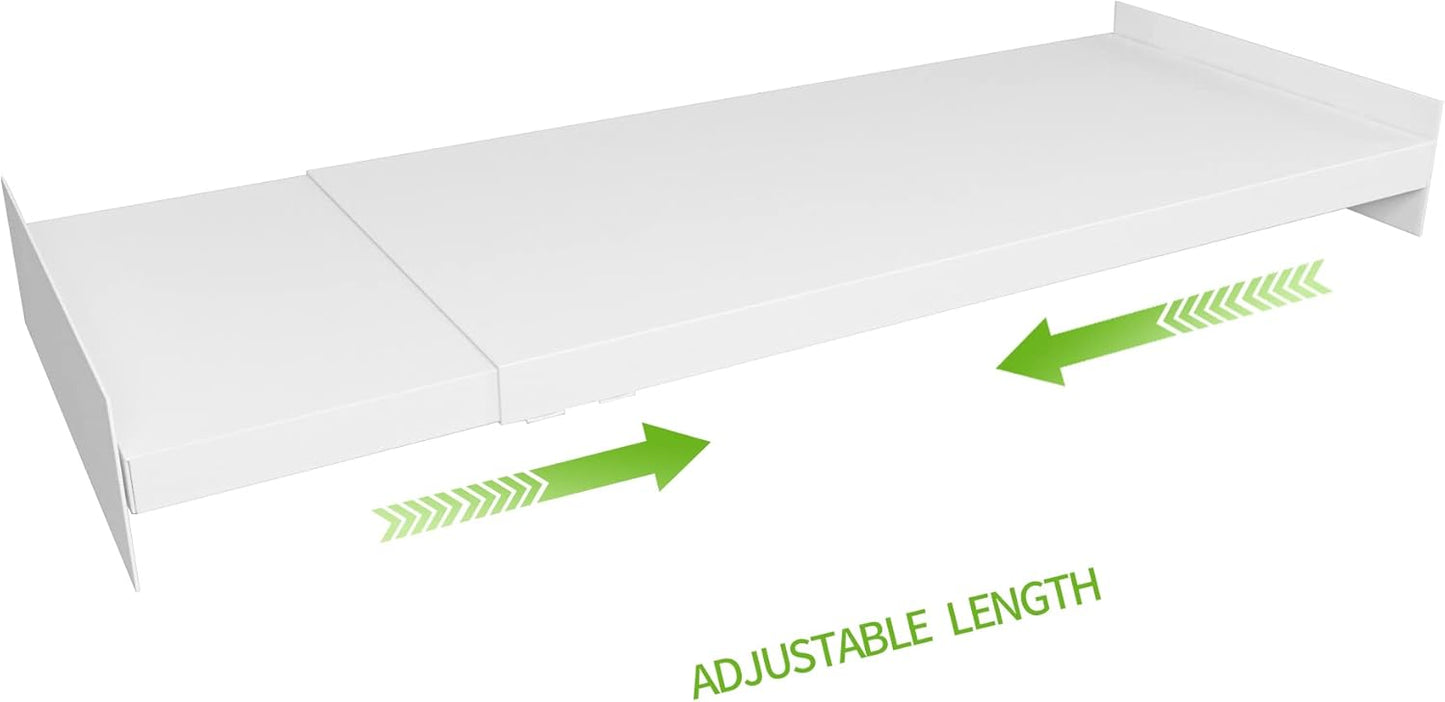 Closet 1 Pack Expandable Shelf Organizer, Adjustable Shelves Organizer, Storage Shelving Rack DIY Divider RV Separator