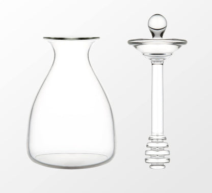 14 Mkono Honey Dispenser Glass Honey Pot Honey Jar with Dipper Sticks and Lid Cover Honey Containers Holder for Home