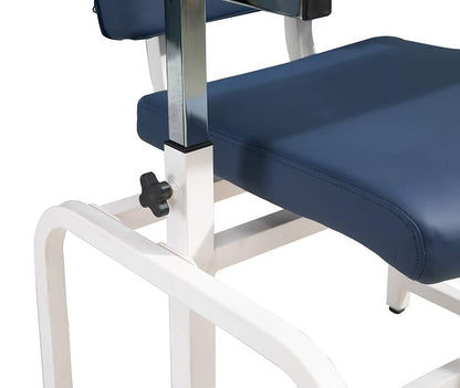 medycare Comfortable Lab Draw Chair for Lab Spa and Treatment Room… (Blue, Normal)