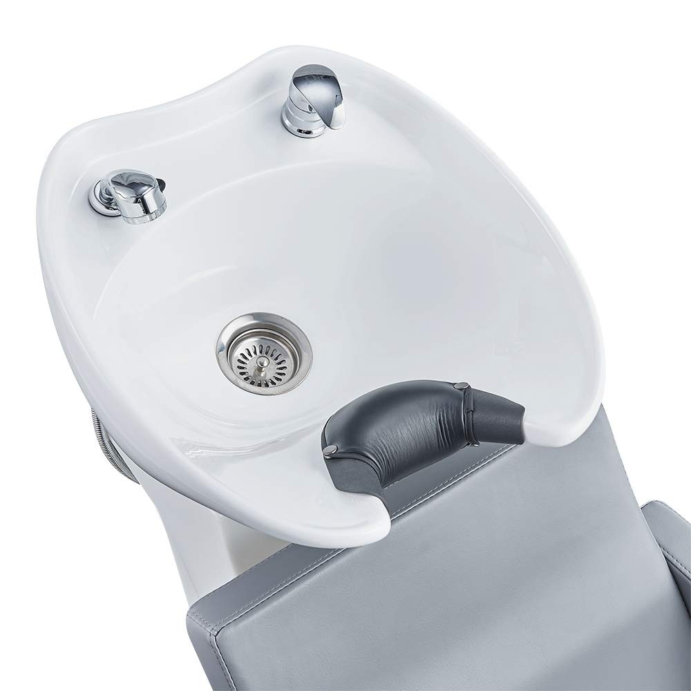 DIR Salon Shampoo Station Backwash Unit with Ceramic Wash Sink Takaran