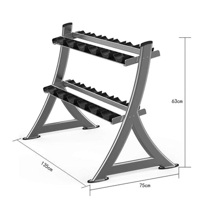 EliteBloom Dumbbell Racks Dumbbell Rack Dumbbell Display Rack Set of Commercial Dumbbell Rack Home Fitness Equipment Storage Rack