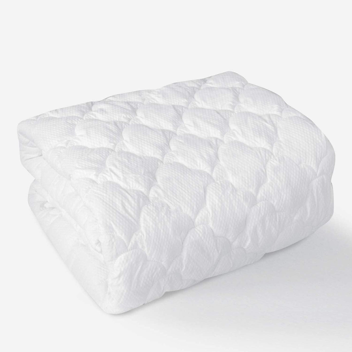 16 Inch Full Size Air Mattress Pad Cover, Quilted Mattress Protector, Super Soft Breathable and Noiseless Down