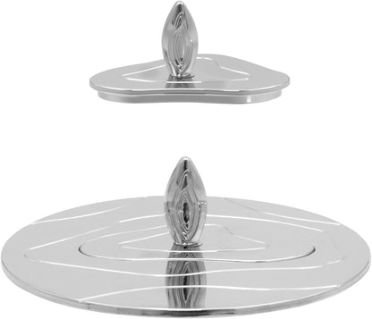 Skiennix Scented Candle Topper - Elegant Silver Alloy Design for Home & Office Décor