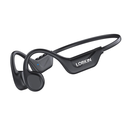 LOBKIN Bone Conduction Headphones Bluetooth 5.4 - Open Ear Headphones Wireless with Mic, IPX5 Waterproof Sports Earphones for Running, Gym Workout, Ski, Cycling