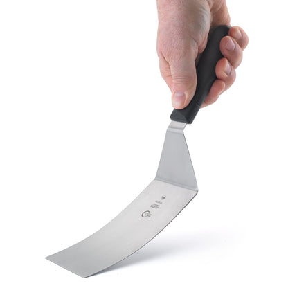 Mercer Culinary Millennia Turner/Spatula, 6 Inch x 3 Inch Blade, Black Handle