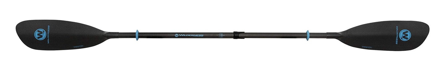 Wilderness Systems Tarpon Recreation/Touring Kayak Paddle | Carbon Fiber Blade | Adjustable Carbon Fiber Shaft (220-240cm) | Black (8070238)