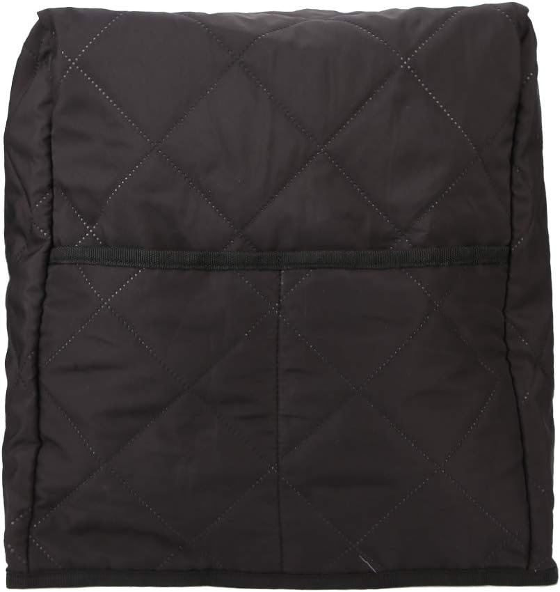 Washable Black Coffee Machine Cover, Protection for Kitchen Appliances