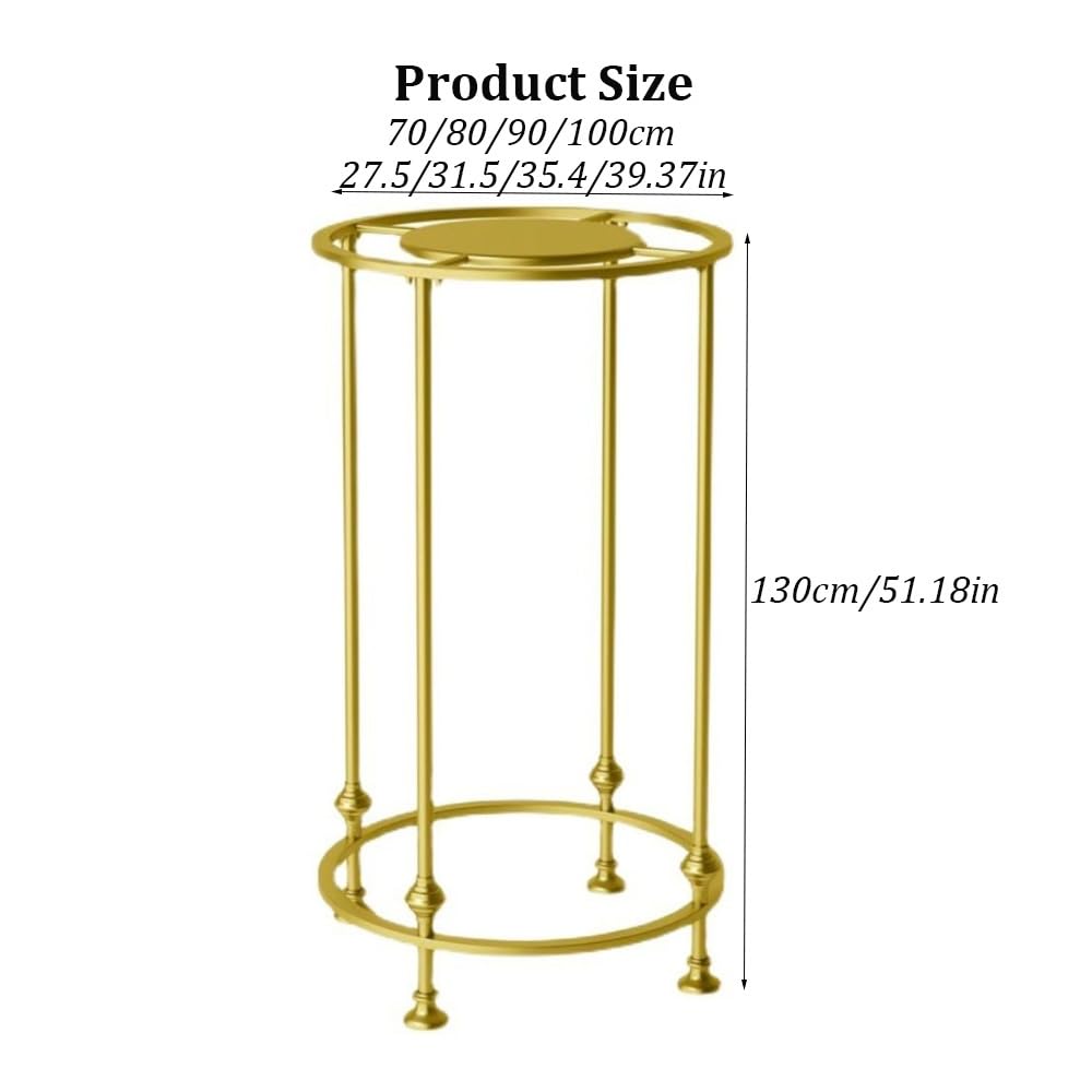 Round Garment Rack, Freestanding Round Garment Display Retail Rack,Heavy Duty Commercial Clothing Organizer for Clothes Storage, Commercial Clothing Organizer in Retail Boutiques and Bedroom(Black,39.