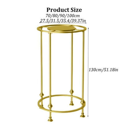 Round Garment Rack, Freestanding Round Garment Display Retail Rack,Heavy Duty Commercial Clothing Organizer for Clothes Storage, Commercial Clothing Organizer in Retail Boutiques and Bedroom(Black,39.