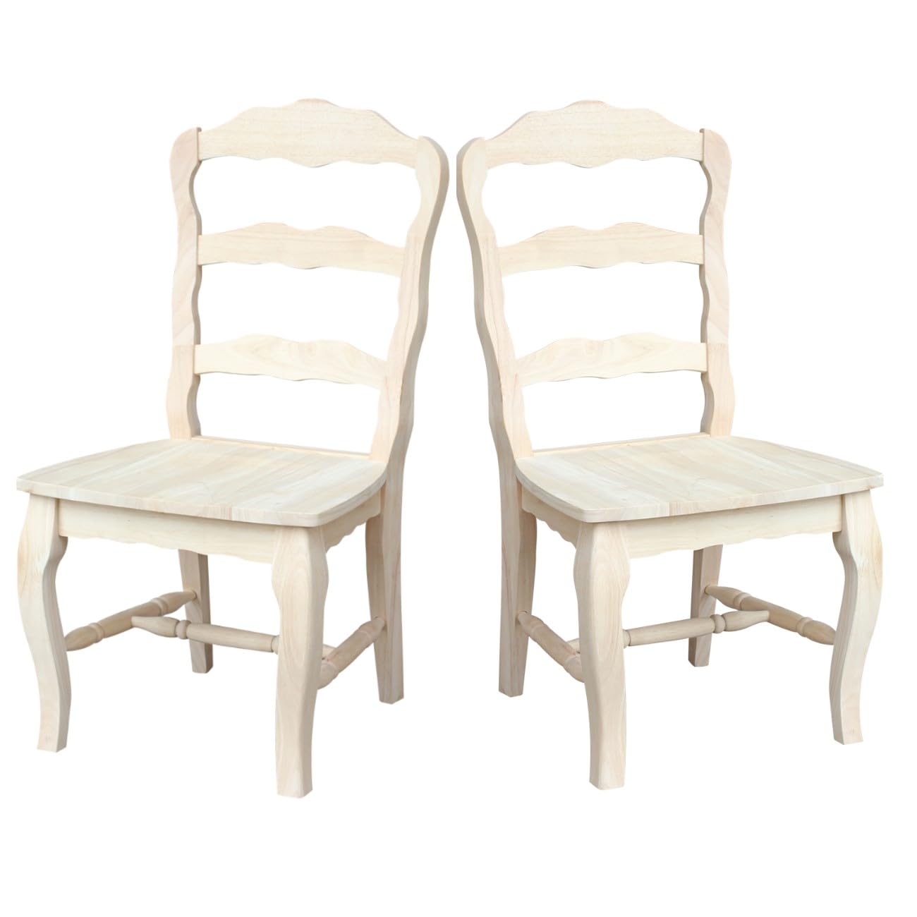 IC INTERNATIONAL CONCEPTS Set of Two Versailles Side Chairs