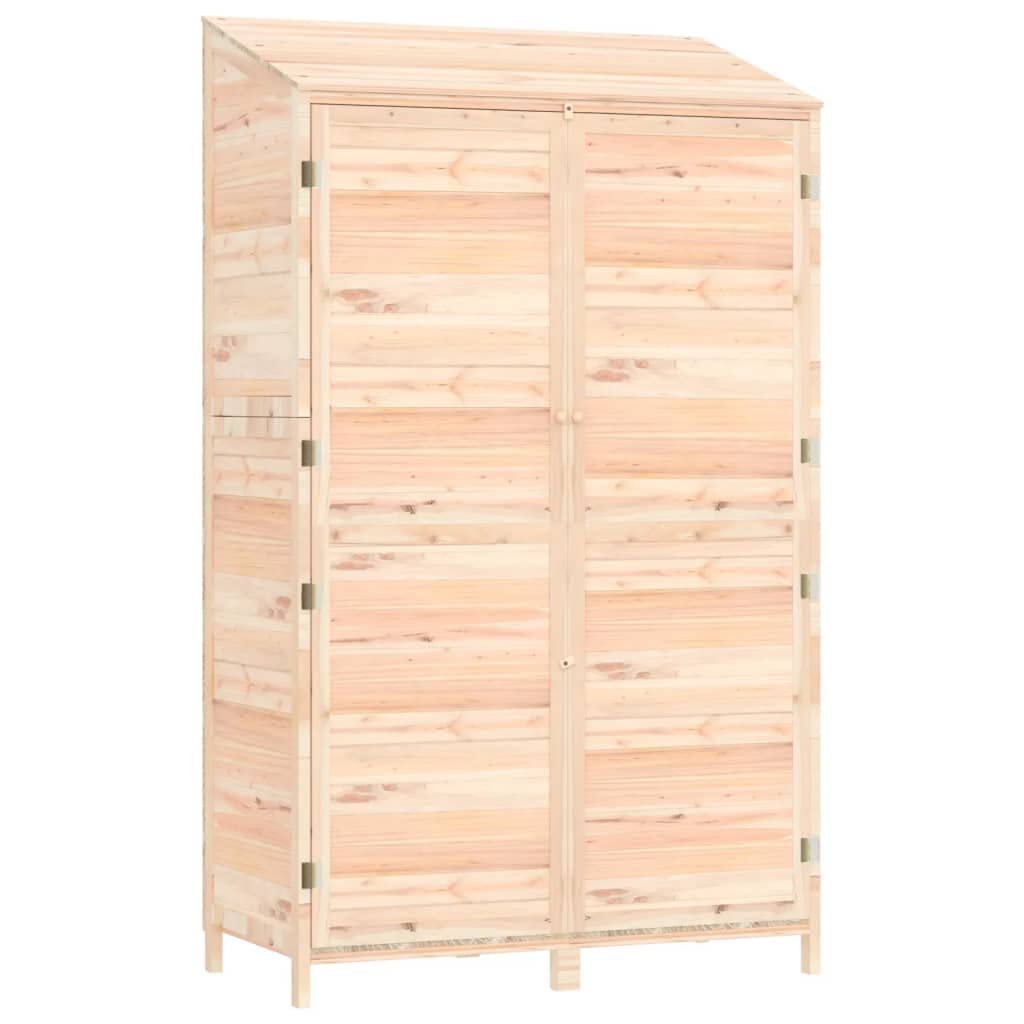 Outdoor Garden Shed, Wooden Storage Cabinet with Shelves for Backyard, Patio, and Garage Tools, 40.2 x 20.5 x 68.7 Inches