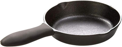 6Pcs Silicone Pot Pan Handle Sleeve, Heat Resistant Covers for Skillets, Pots, Dishwasher Safe (Black)