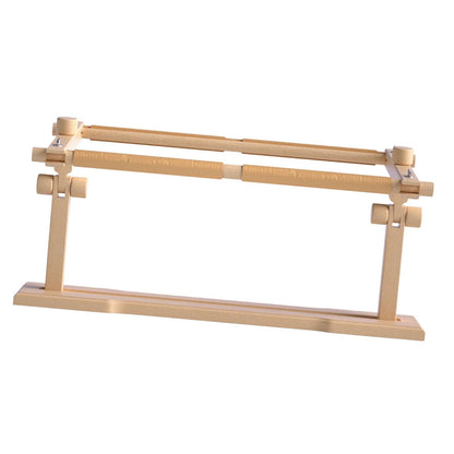 ELUKHT Cross Stitch Stand Table Hands Free Embroidery Stand Cross Stitch Frame for Handwork Quilt Frame for Hand Quilting Wooden Tapestry Frame