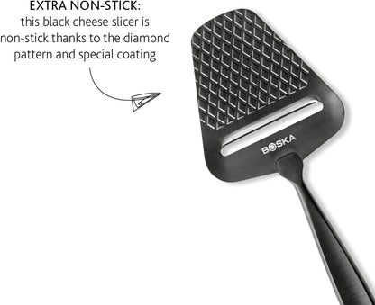 BOSKA Cheese Slicer, Average Size, Black