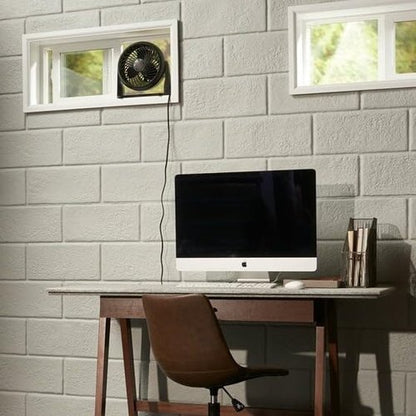 Honeywell Turbo Force Table Fan - 11 Inch, 3 Speed Settings, 90 Degree Pivot - Sleek Black Design