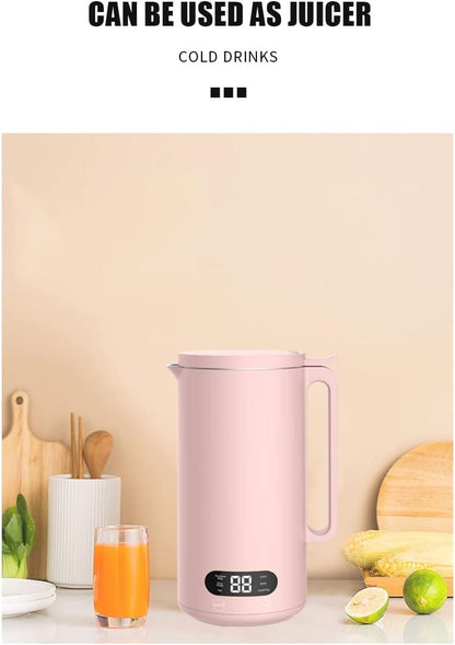 Mini Electric Soybean Milk Maker, Automatic Soy Milk Machine, Fruit Juicer, Food Blender, 110V, 350ml