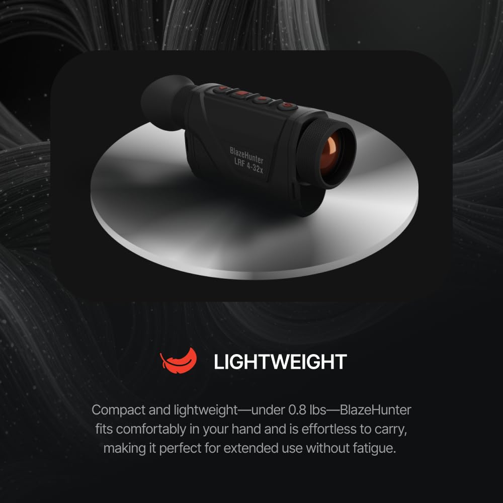 ATN BlazeHunter 635 2.5-20x, 640x512 <18 NETD, 12 Micron, 50 Hz, Pro Thermal Imaging Monocular