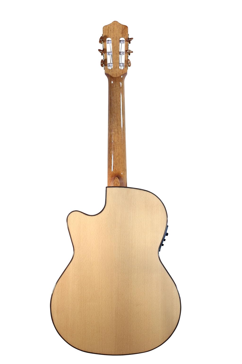 Kremona Rosa Luna CW – Acoustic/Electric Flamenco Guitar – Handmade in Europe – Padded Gig Bag Included