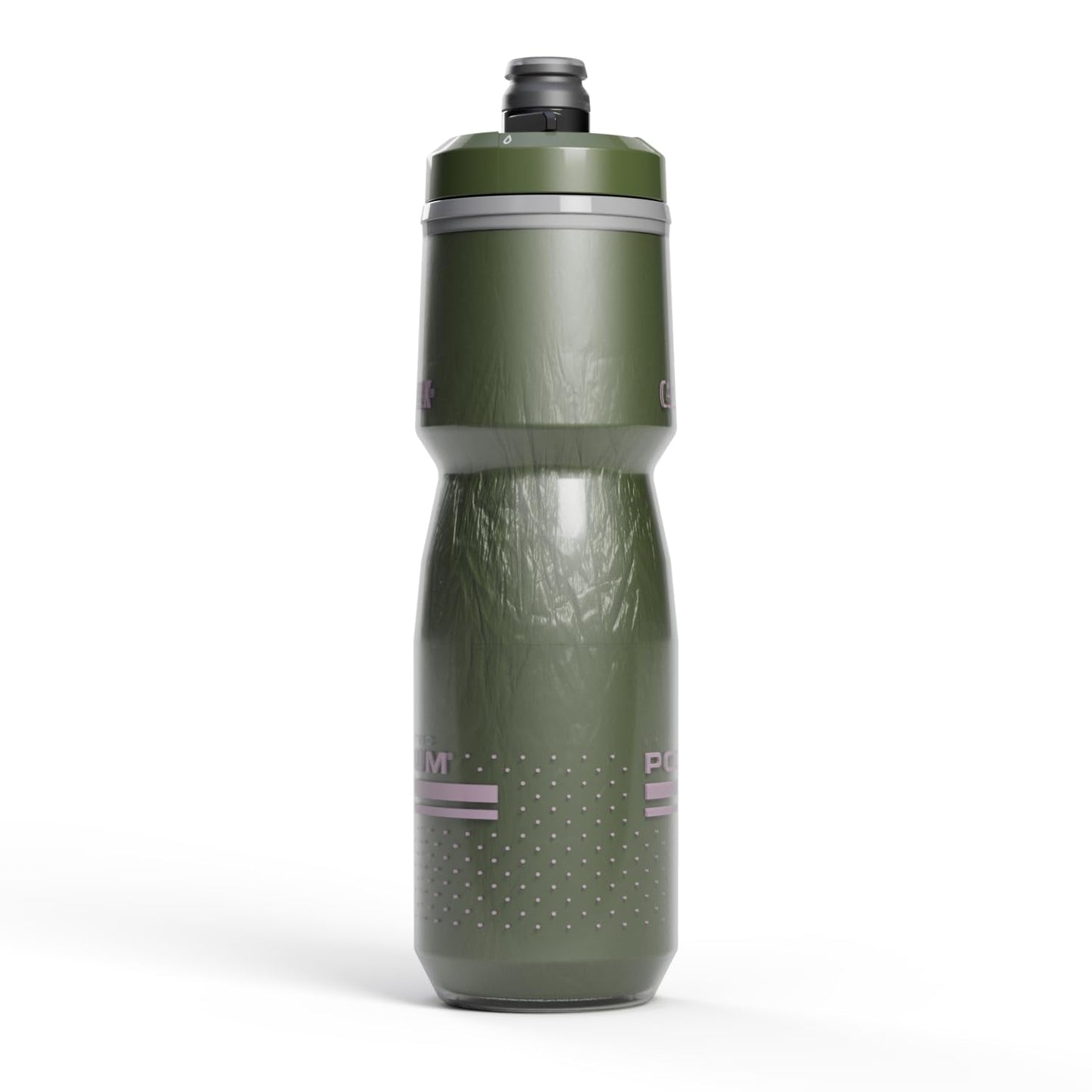 CamelBak Podium Chill Insulated Bike Squeeze Water Bottle, Cold Retention for Cycling, 24oz, Deep Fern
