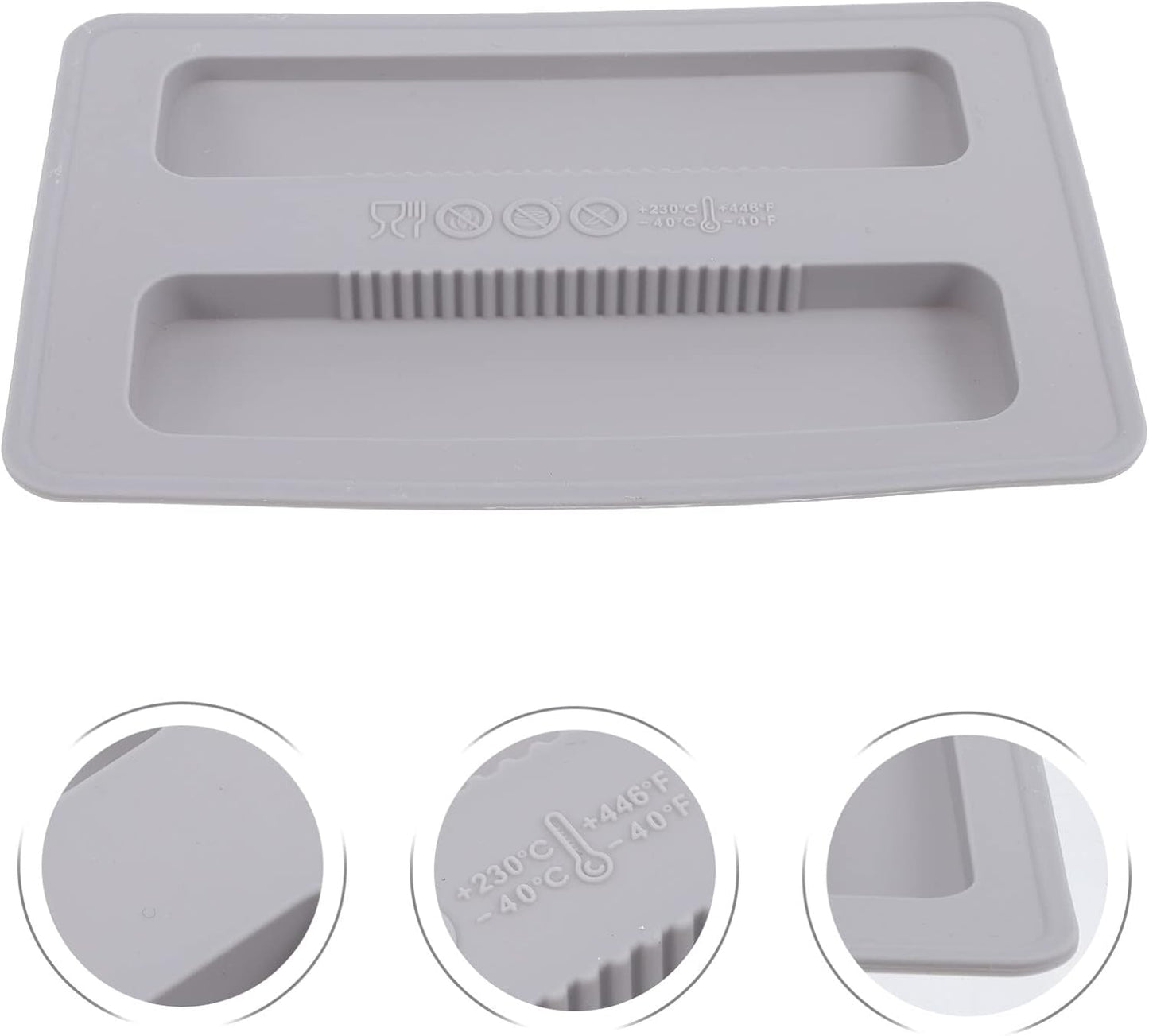 UPKOCH 2 Slice Toaster Cover Silicone Lid Bread Maker Dirt Cover, Top Cover for Toaster Appliance and Sandwich Machine