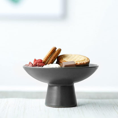 UPKOCH Footed Bowl, Japanese Style Decorative Fruit Dish Holder for Home Flowers, Vase Planter