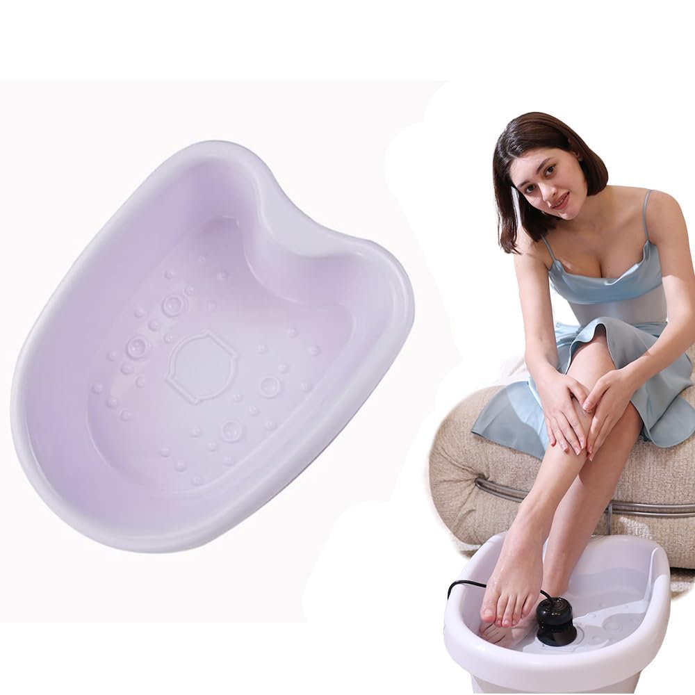 Vitaciti Professional Ionic Foot Bath Basin Tub Perfect for Birthday for All Detox Foot Soak Machines Heavy Duty Tub,Feet Massage Tube for Soak, or Detox