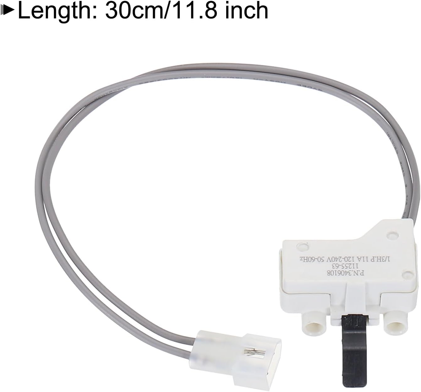 MECCANIXITY 3406108 Dryer Door Switch Replacement, Pack of 3, Part AP6008562, PS346705, PS11741702
