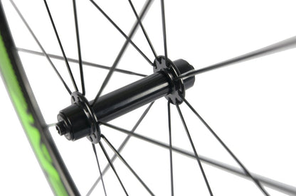 SunRise Bike Carbon Fiber Road Wheelset Clincher Wheels 50mm Depth R13 Hub Decal Bicycle Rims