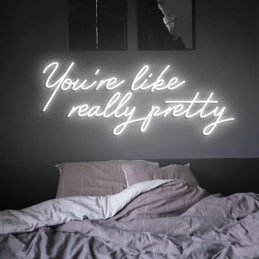 Ulalaza Better Together LED Neon Sign Night Light for Wall Party Décor Bedroom Room Bar Wedding Home Birthday Art Decoration Christmas with USB Chain Light modulator 5v