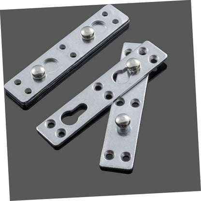 Holibanna 12 Pcs Bed Replacement Connectors, Hinge Hardware for Furniture Repair, Bed Rail Hanger Accessories