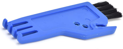 ABS Dust Brush for Vacuum Cleaner, Fits Handheld and Sweeping Robot (Blue)