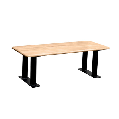 Salsbury Wood ADA Locker Bench - 48 Inches Wide - Light Finish