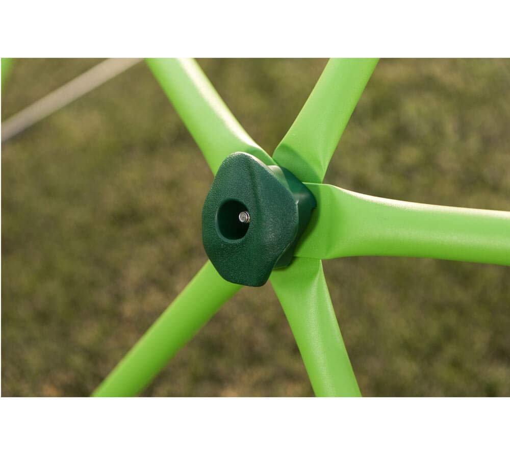 Lifetime 90951 Geometric Dome Climber Jungle Gym, 5.5' High x 11' Wide, Mantis Green & Bronze, 66-Inch
