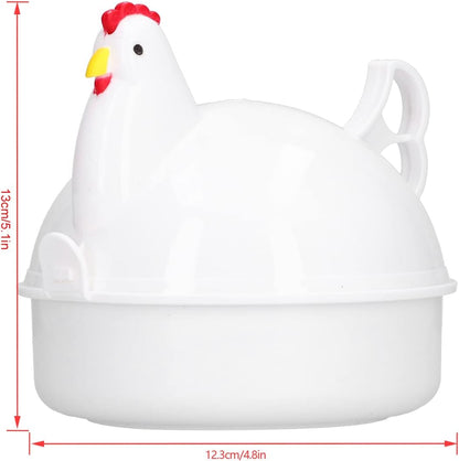 Rapid Egg Cooker, 4 Egg Capacity Electric Cooker for Hard Boiled, Poached, Scrambled Eggs for Home Kitchen