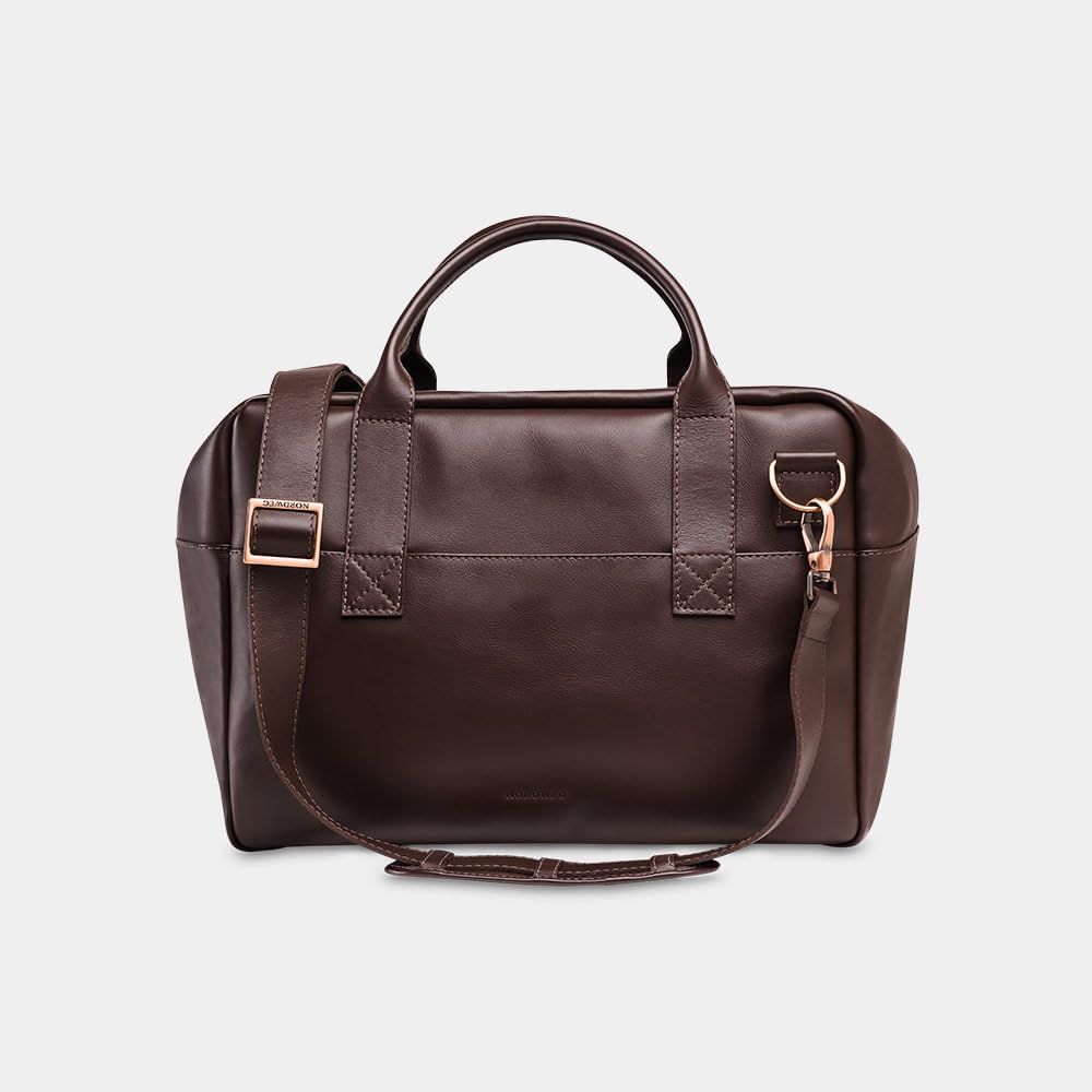 Leather Travel Bag Nomad Nordweg NW081A | Full-Grain Leather Duffel for Weekender, Cabin, Carry-On, Luggage | Stylish